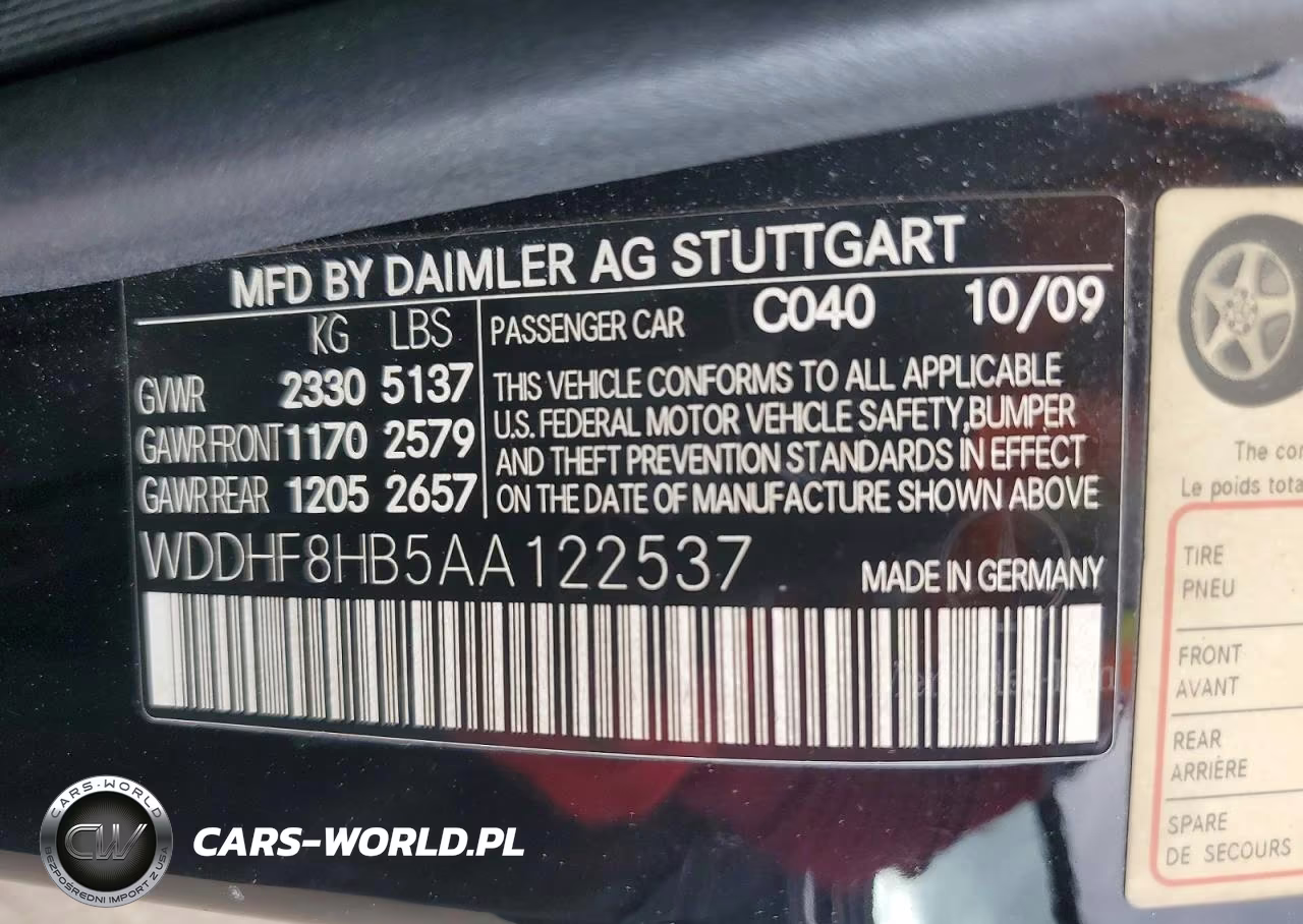 2010 Mercedes-Benz E 350 4Matic VIN:WDDHF8HB5AA122537 - 13