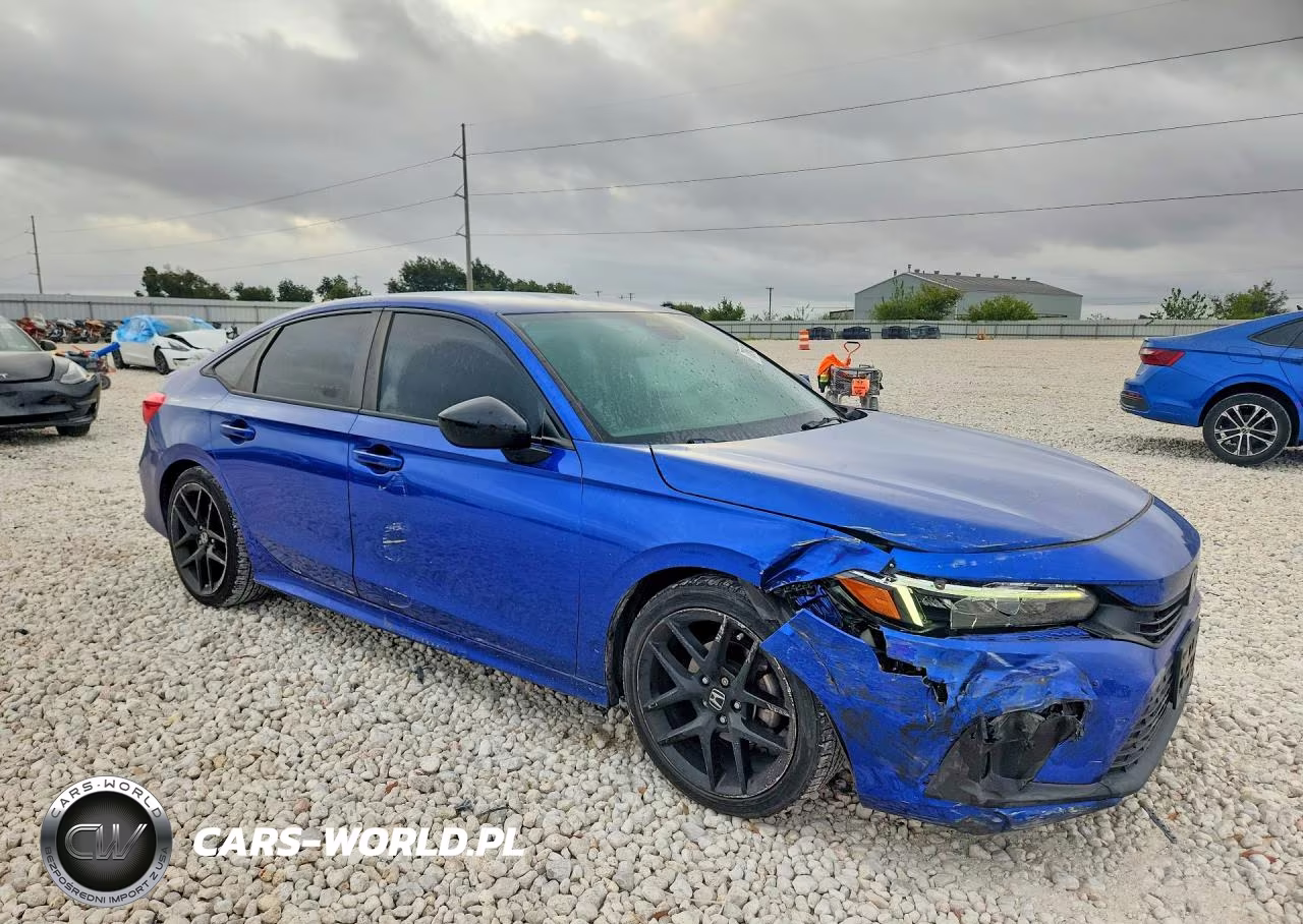 2022 Honda Civic Sport VIN:2HGFE2F59NH569637 - 4