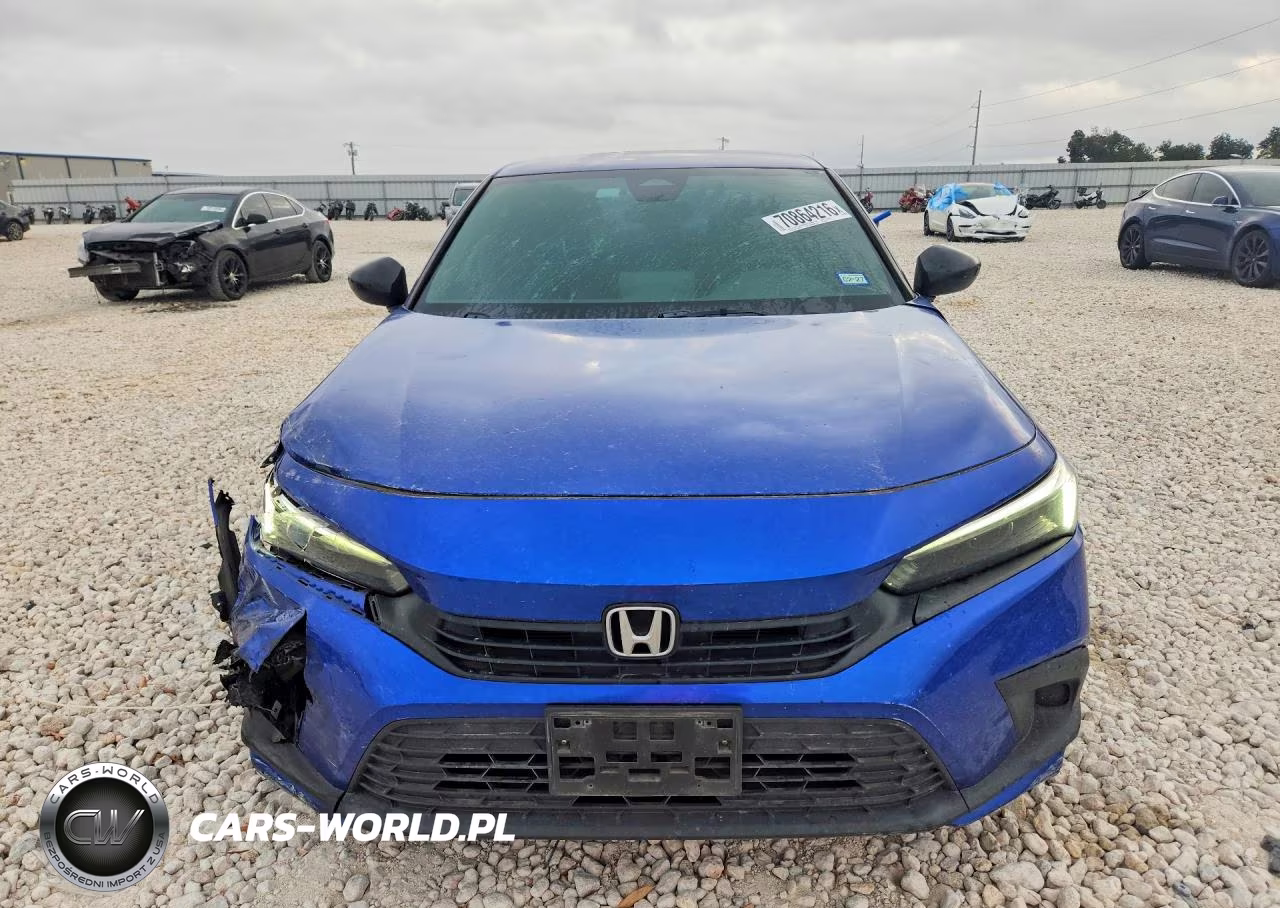 2022 Honda Civic Sport VIN:2HGFE2F59NH569637 - 5