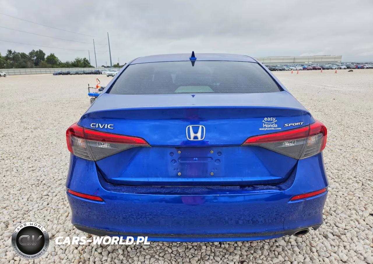 2022 Honda Civic Sport VIN:2HGFE2F59NH569637 - 6