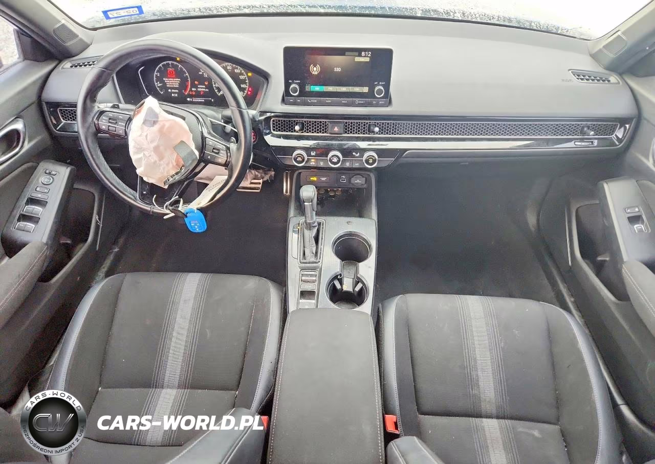 2022 Honda Civic Sport VIN:2HGFE2F59NH569637 - 8