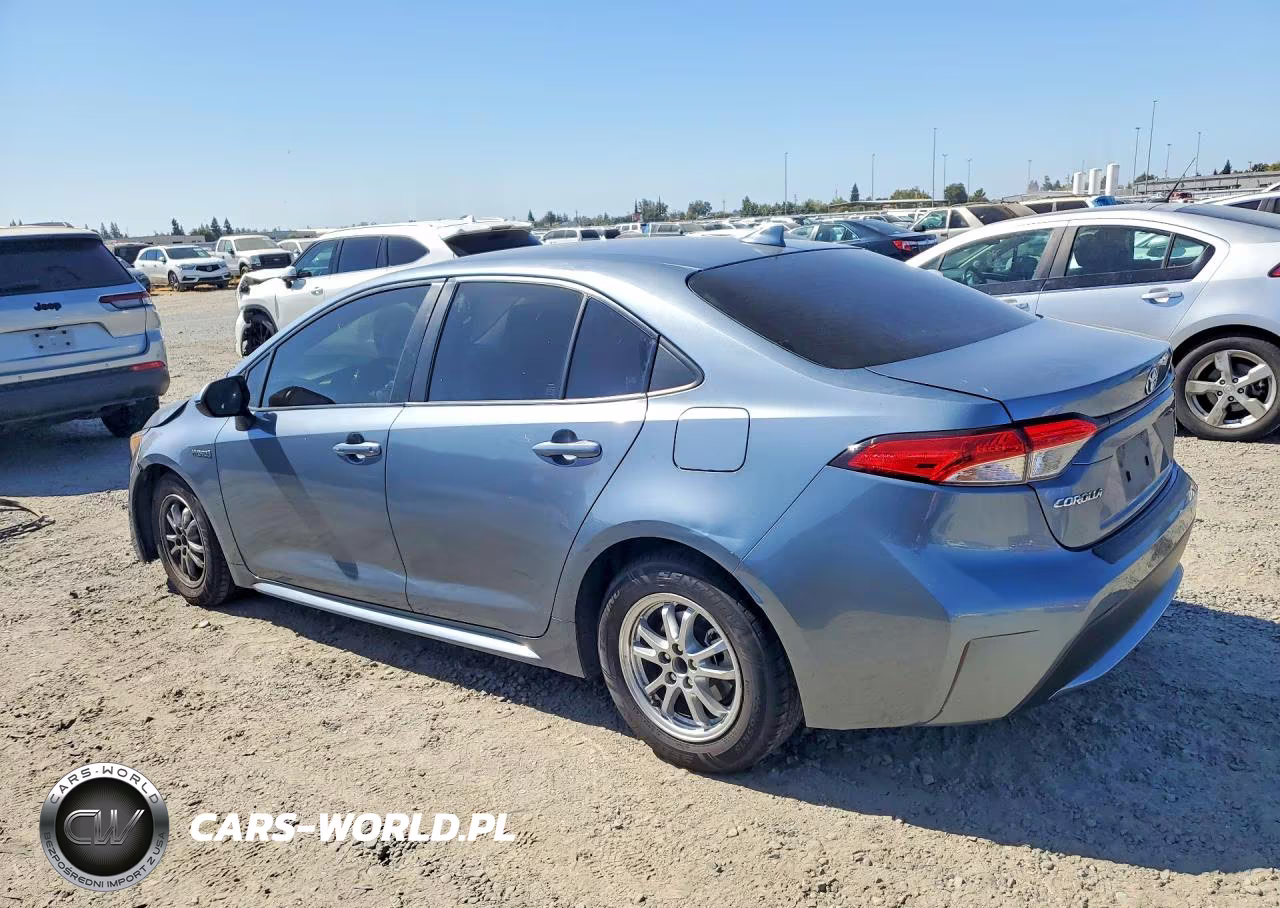 2021 Toyota Corolla Le VIN:JTDEAMDEXMJ027643 - 2