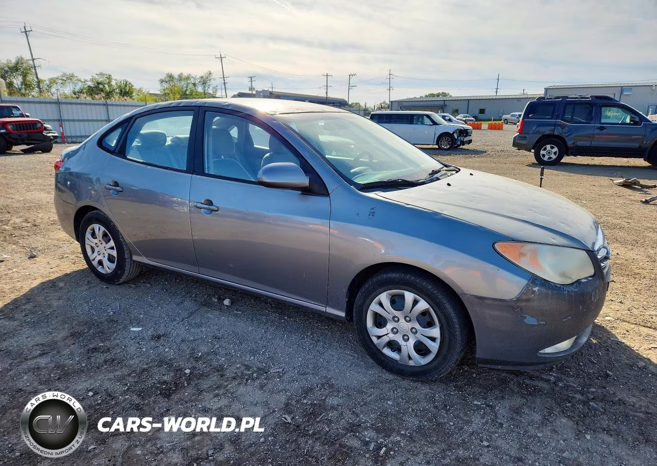 2010 Hyundai Elantra Gls VIN:KMHDU4AD9AU135384 - 4