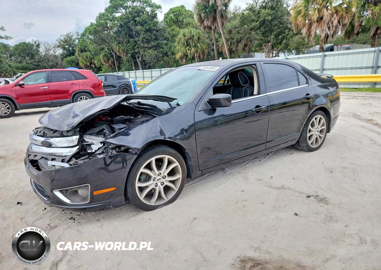 2010 Ford Fusion Se VIN:3FAHP0HA8AR392695 - 1
