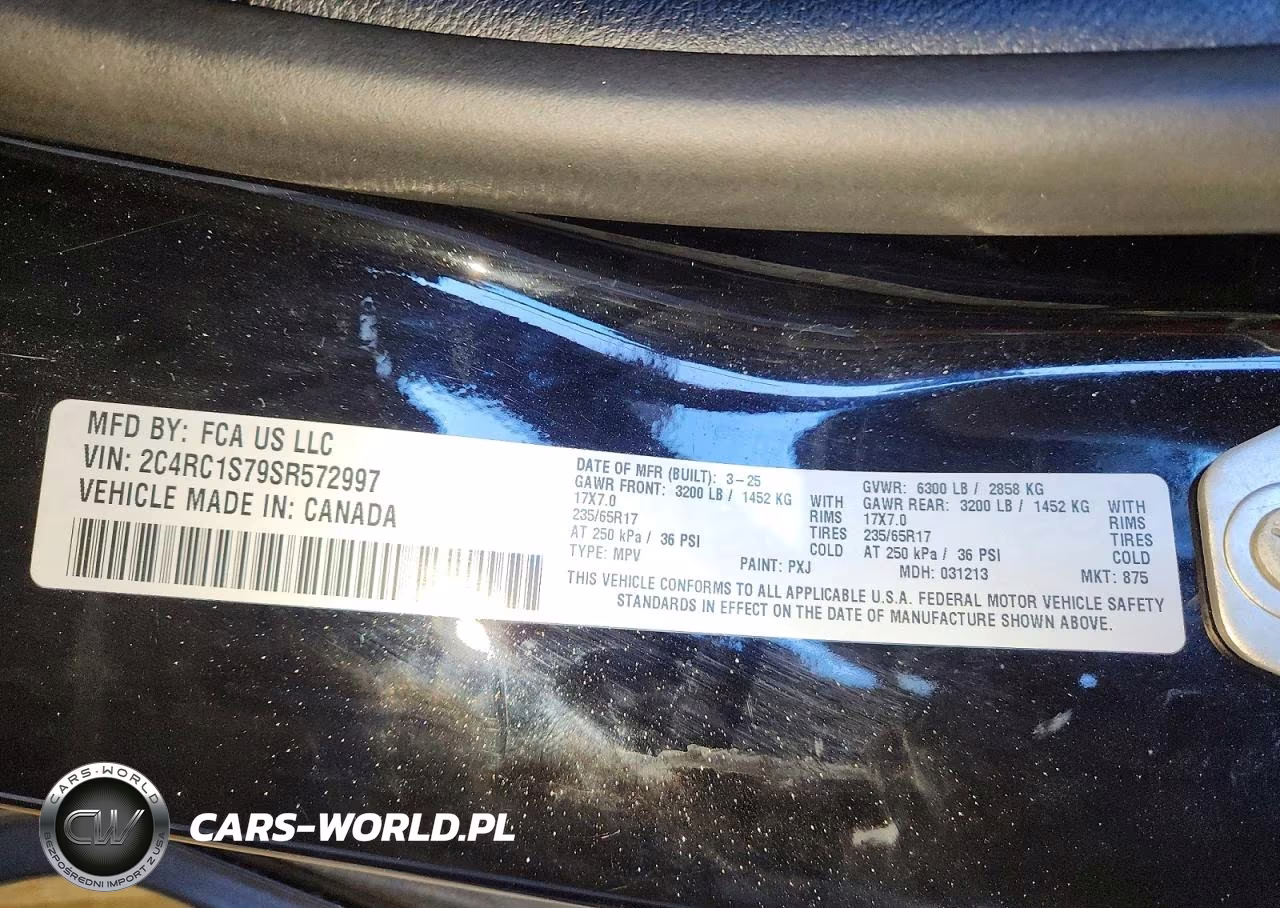 2025 Chrysler Pacifica Hybrid Select VIN:2C4RC1S79SR572997 - 14