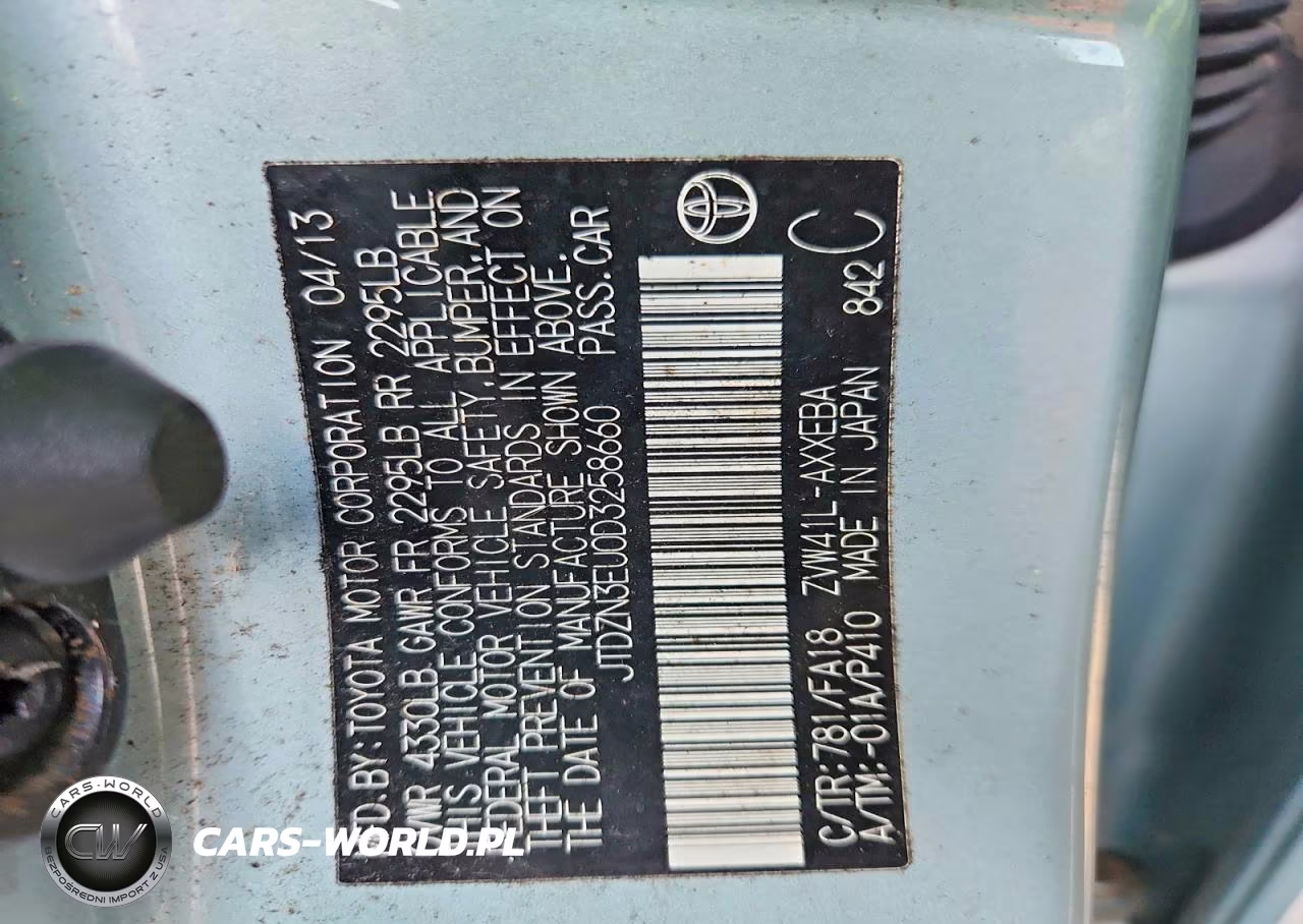 2013 Toyota Prius V Three VIN:JTDZN3EU0D3258660 - 13