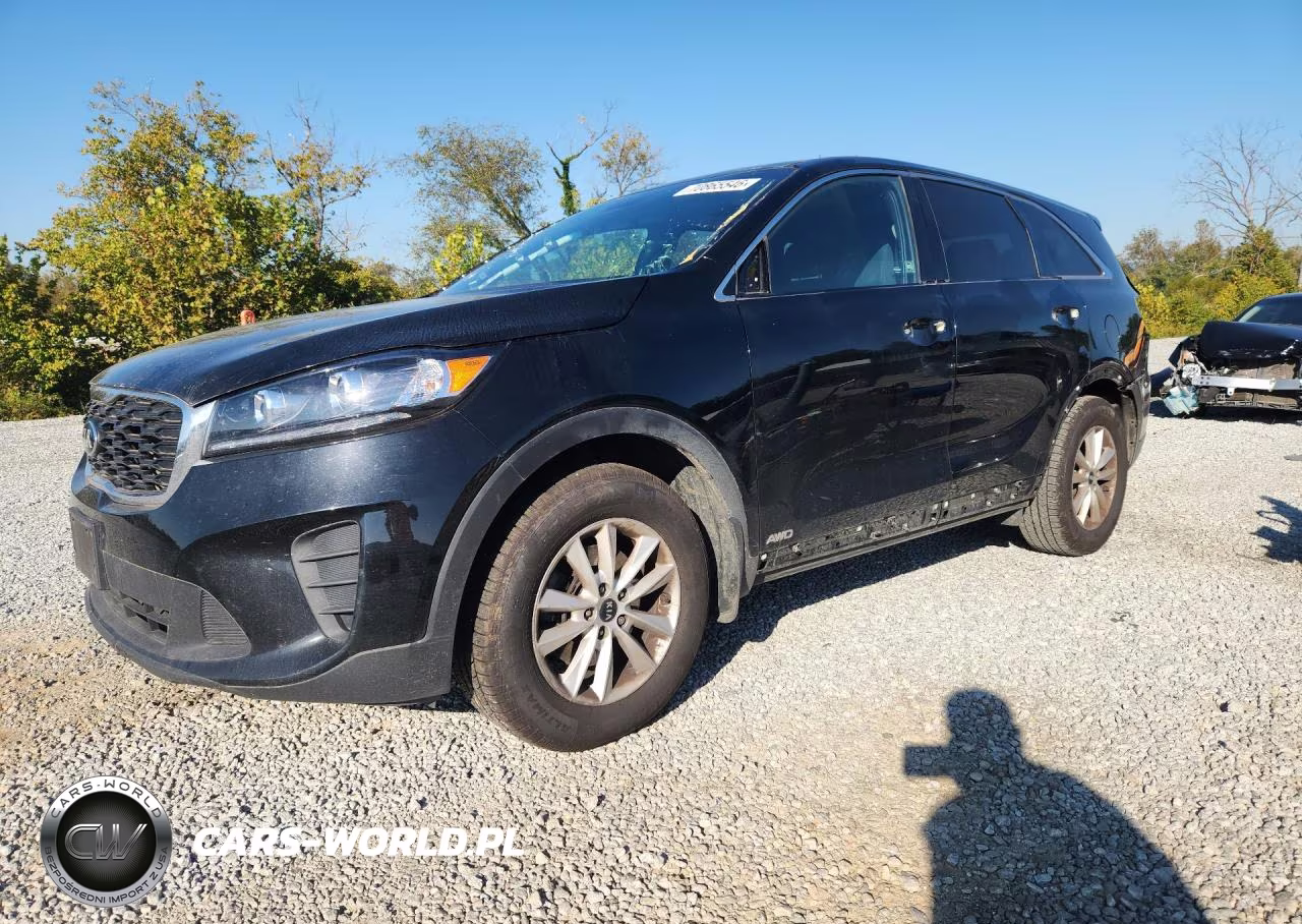2019 Kia Sorento Lx VIN:5XYPGDA30KG590093 - 1