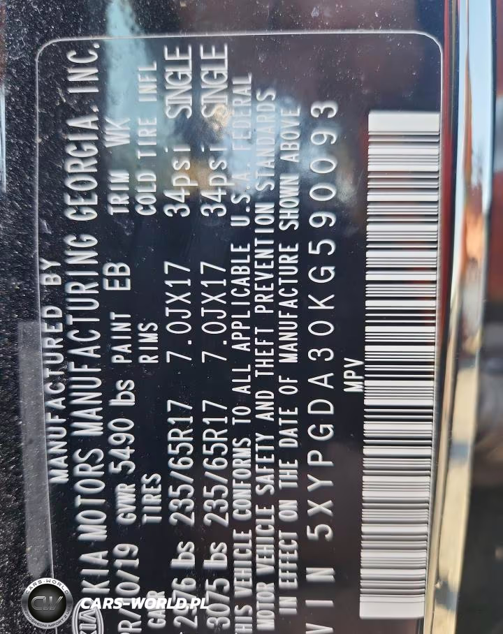 2019 Kia Sorento Lx VIN:5XYPGDA30KG590093 - 14