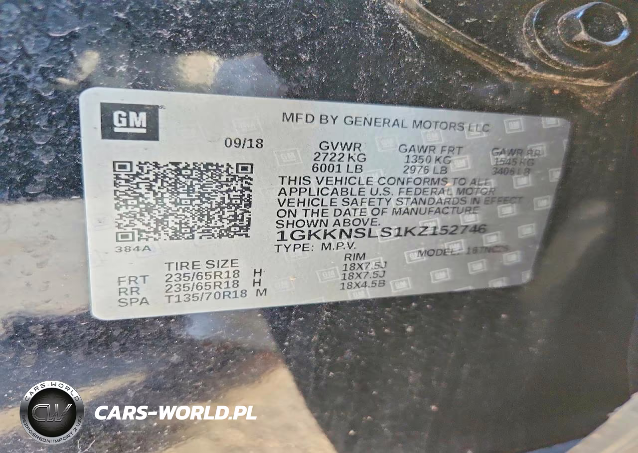 2019 GMC Acadia Sle VIN:1GKKNSLS1KZ152746 - 14