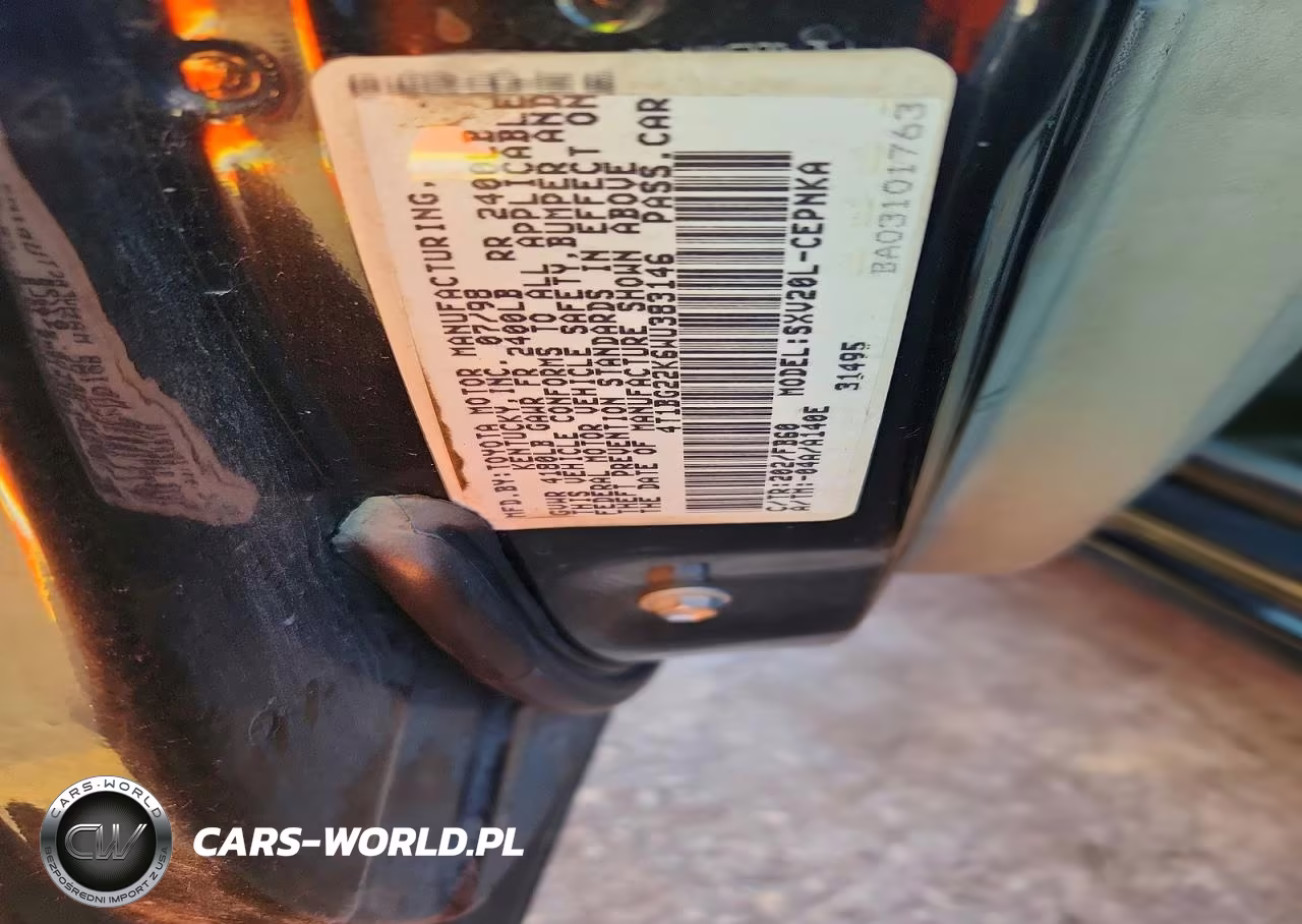 1998 Toyota Camry Le VIN:4T1BG22K6WU383146 - 12