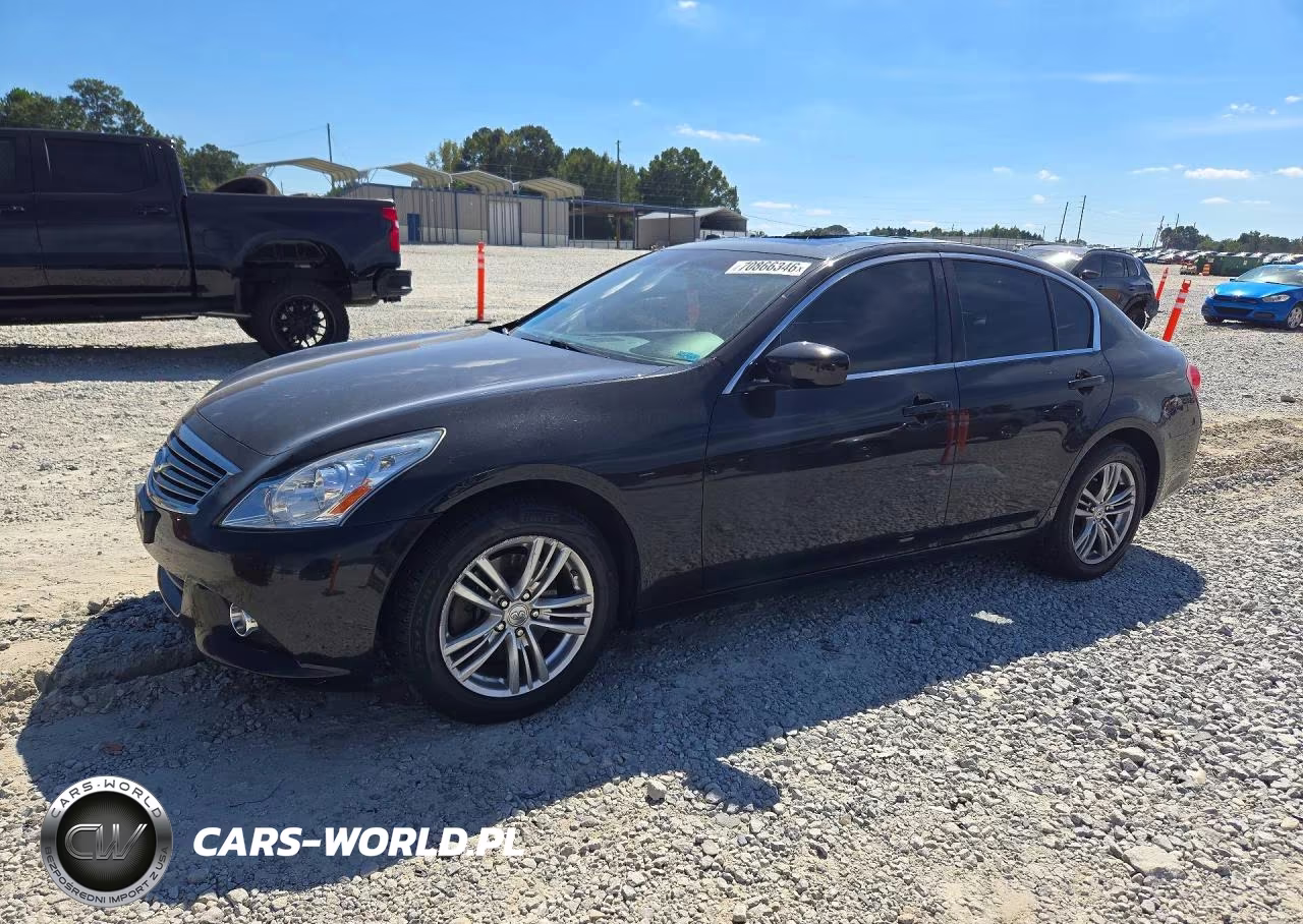 2013 Infiniti G37 VIN:JN1CV6AR7DM765187 - 1