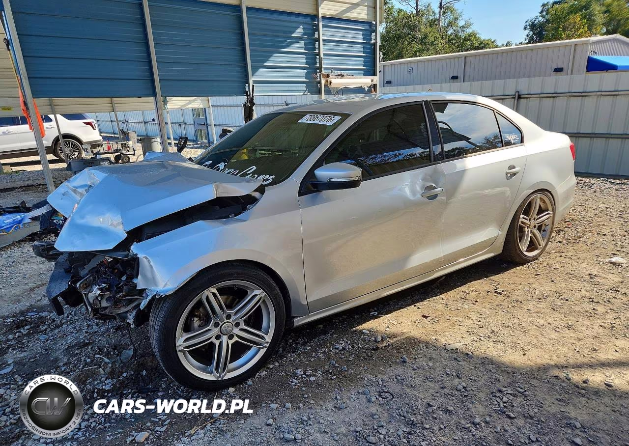 2014 Volkswagen Jetta Se VIN:3VWB17AJ3EM392110 - 1