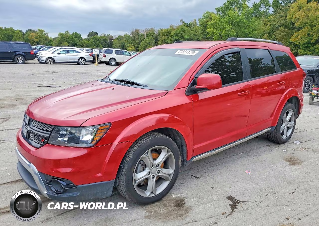 2017 Dodge Journey Crossroad VIN:3C4PDDGG5HT541072 - 1
