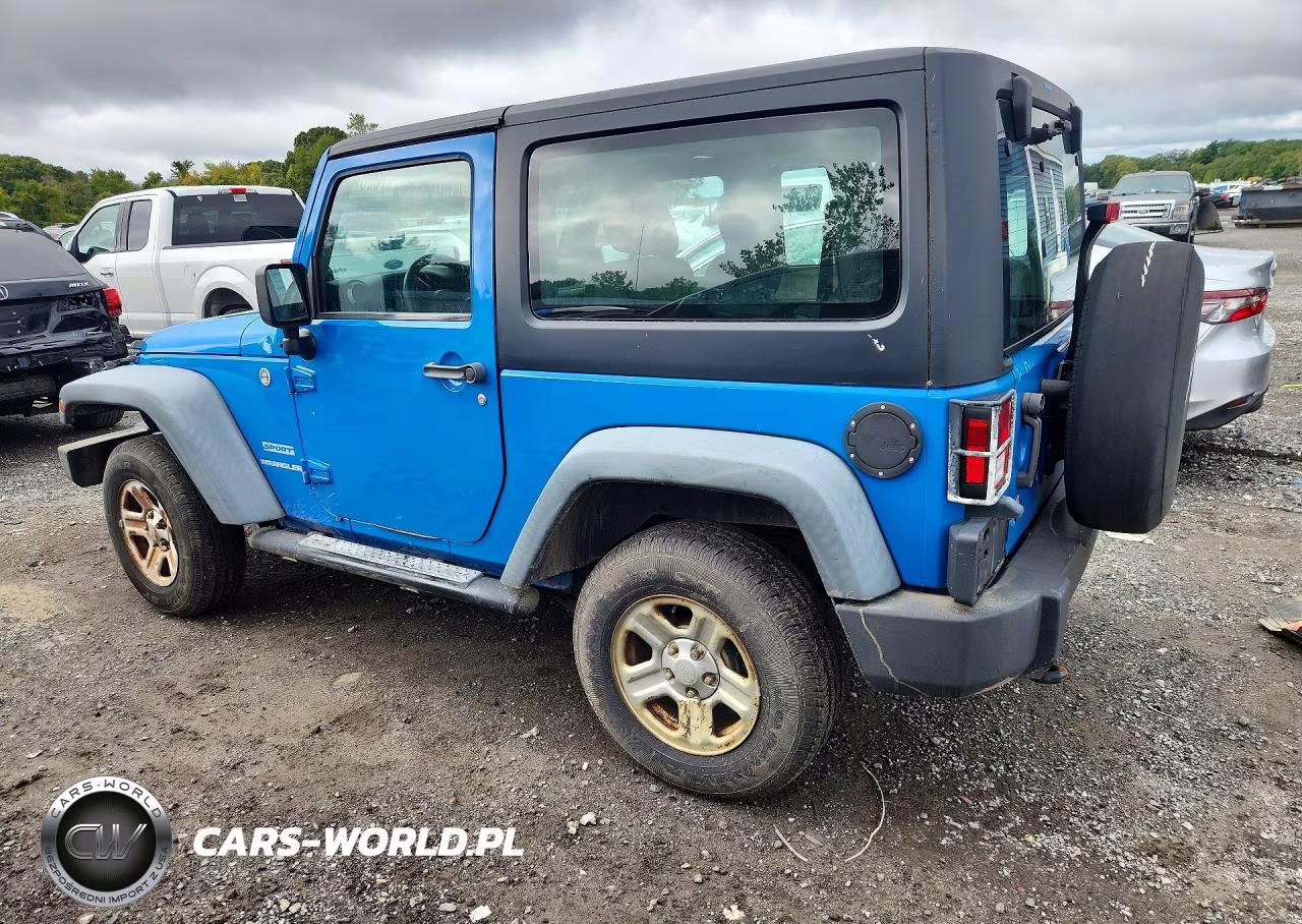 2012 Jeep Wrangler Sport VIN:1C4AJWAG9CL157660 - 2