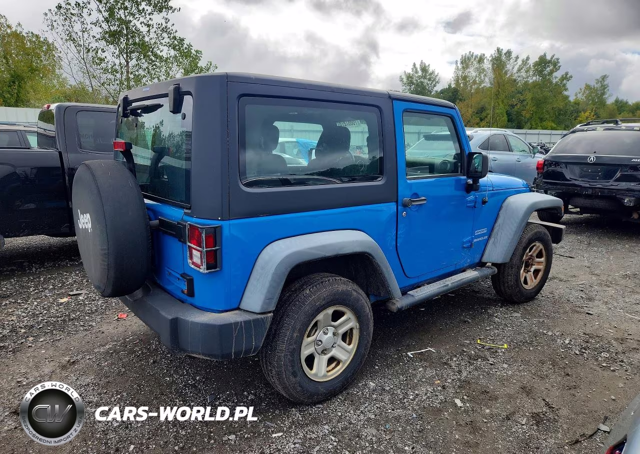 2012 Jeep Wrangler Sport VIN:1C4AJWAG9CL157660 - 3