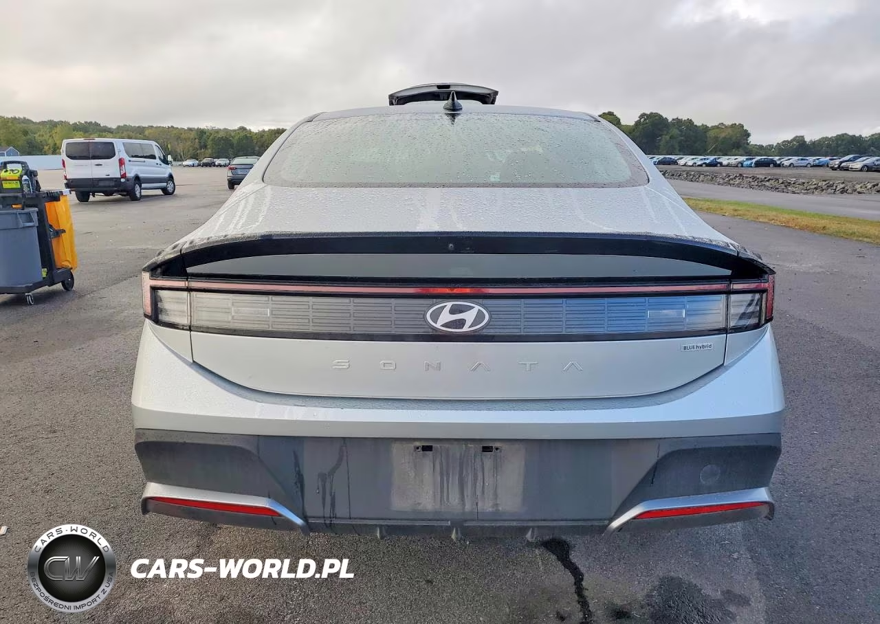 2026 Hyundai Sonata Hybrid Blue VIN:KMHL24JJ8TA148400 - 6