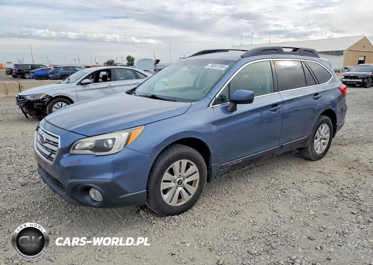 2015 Subaru Outback 2.5I Premium VIN:4S4BSBCC7F3322206 - 1