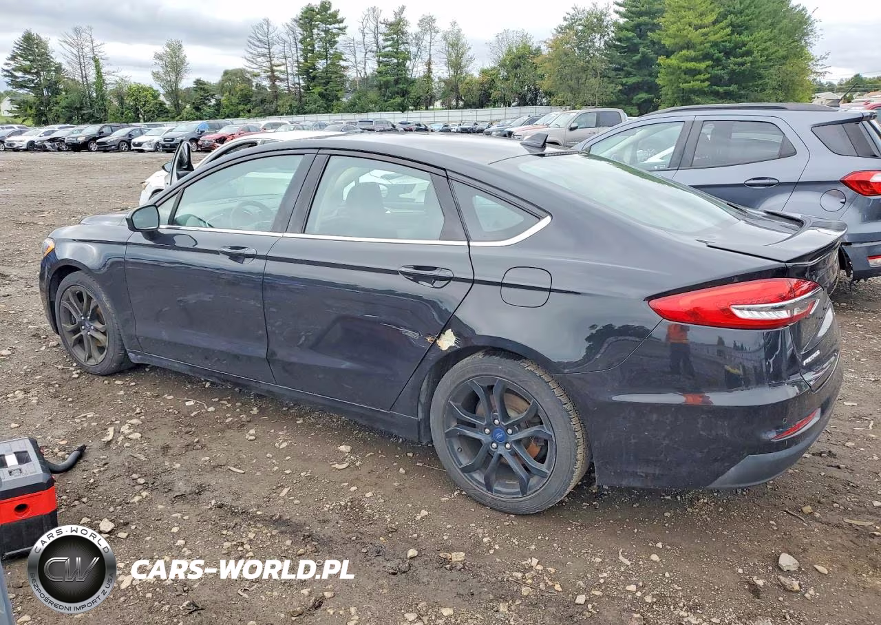 2020 Ford Fusion Se VIN:3FA6P0HD7LR264775 - 2