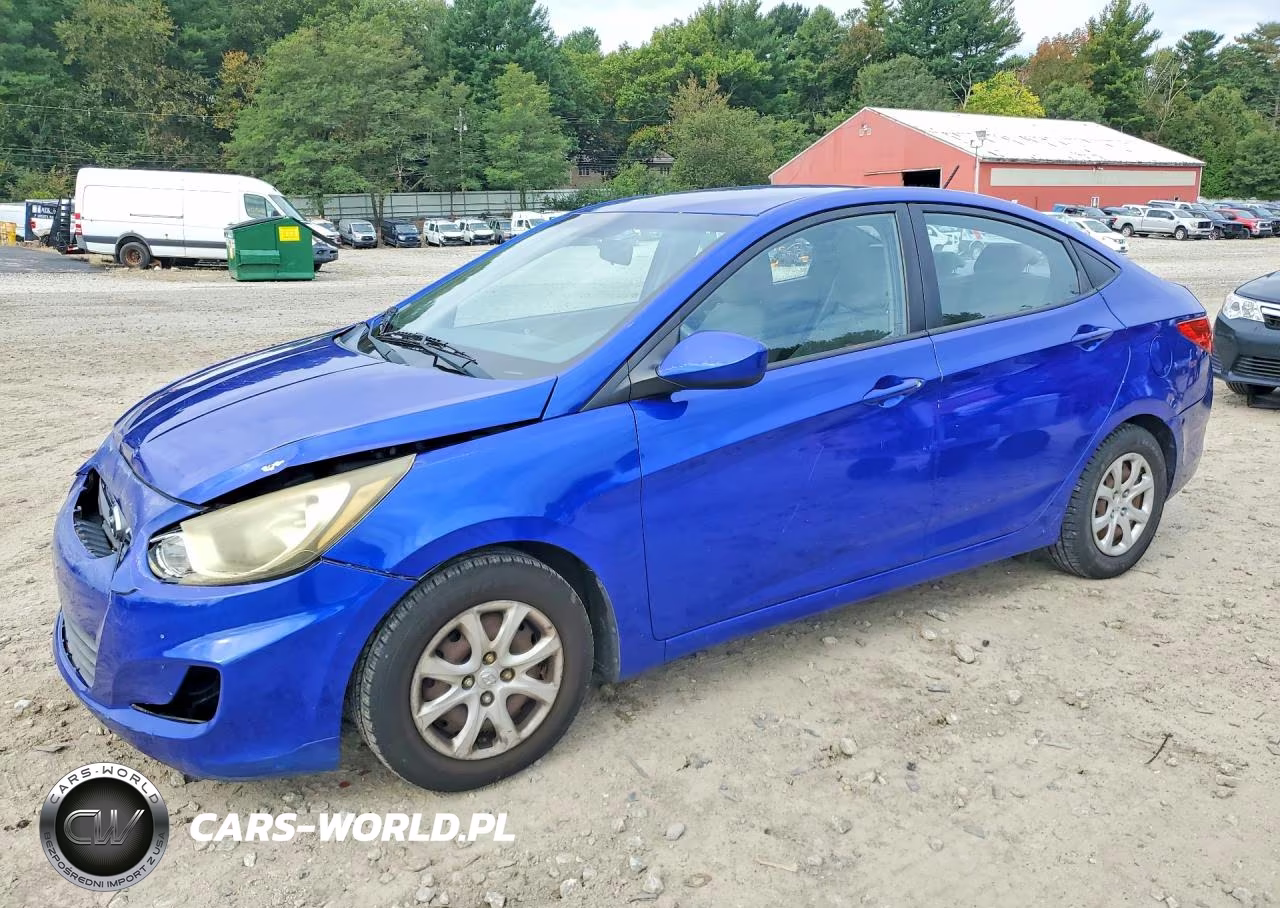 2014 Hyundai Accent Gls VIN:KMHCT4AE2EU714620 - 1