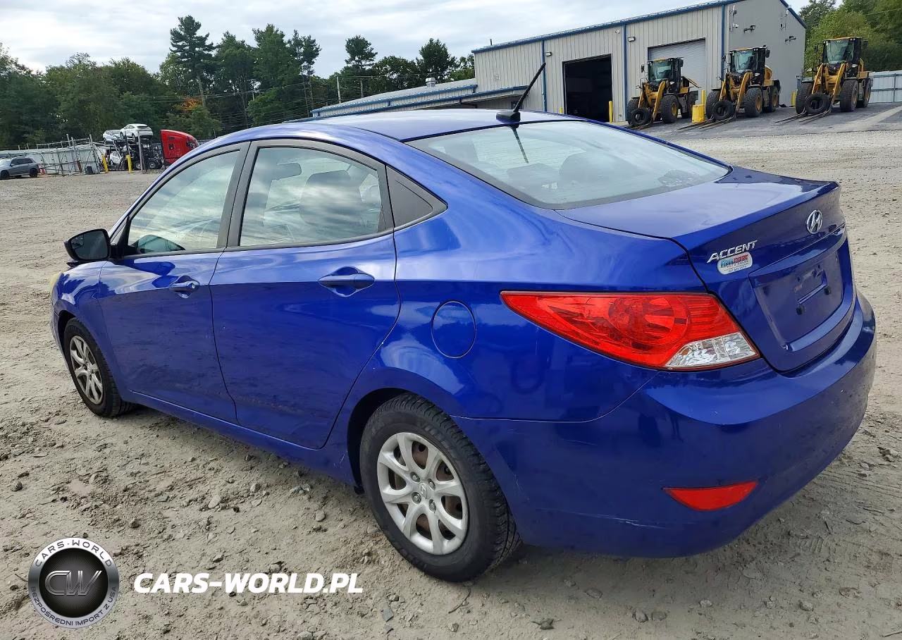 2014 Hyundai Accent Gls VIN:KMHCT4AE2EU714620 - 2