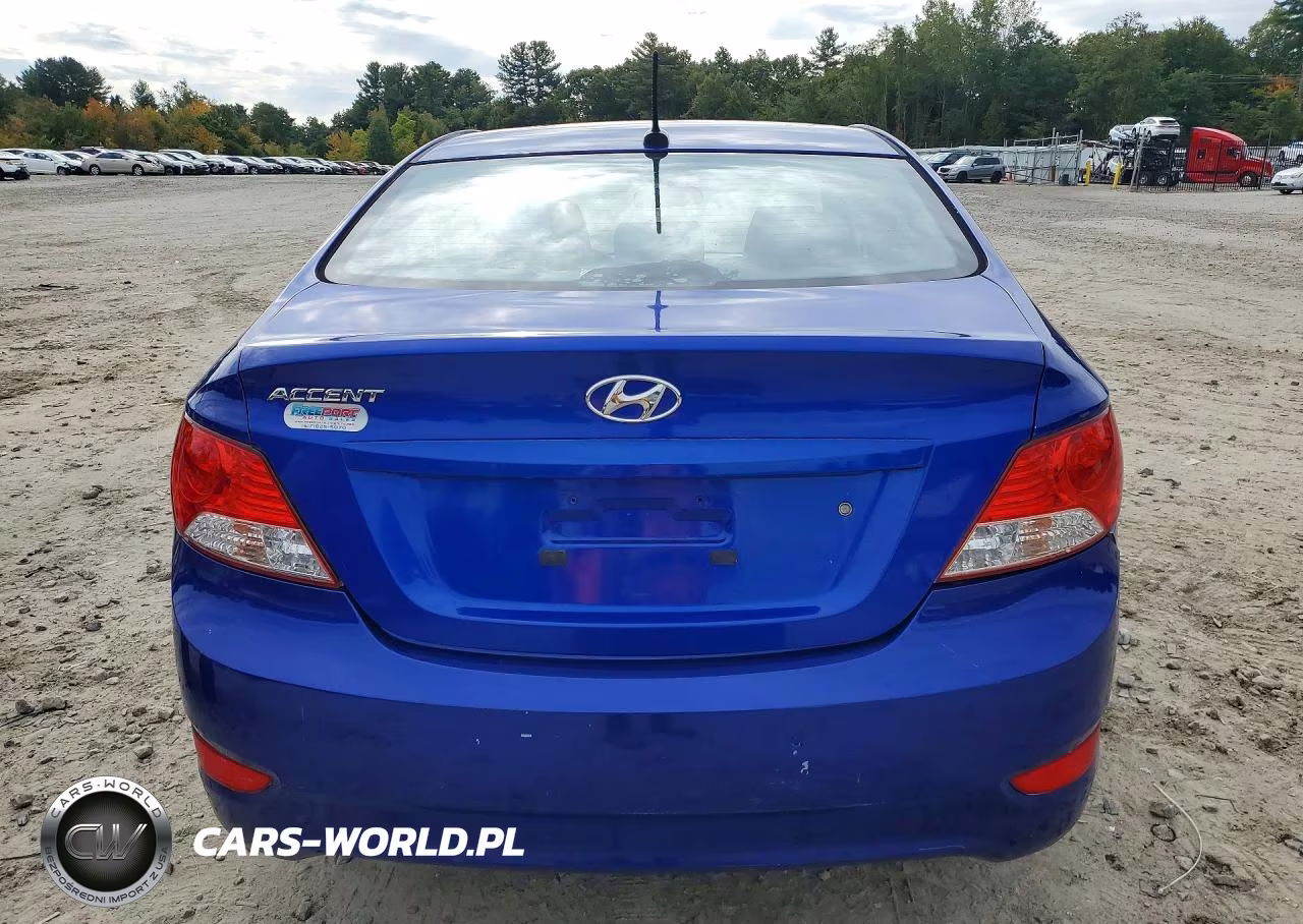 2014 Hyundai Accent Gls VIN:KMHCT4AE2EU714620 - 6
