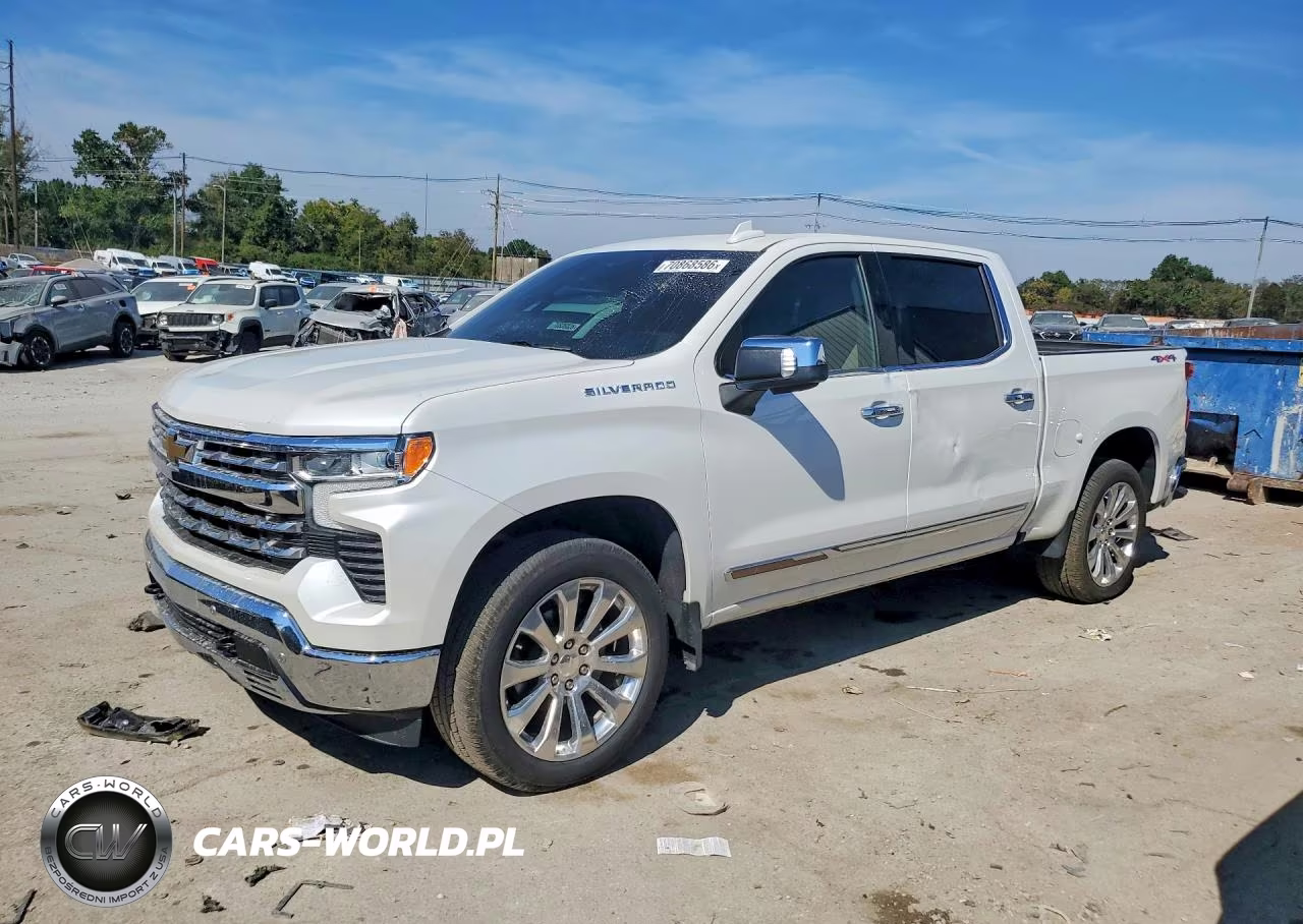 2022 Chevrolet Silverado K1500 Ltz VIN:1GCUDGED4NZ589924 - 1