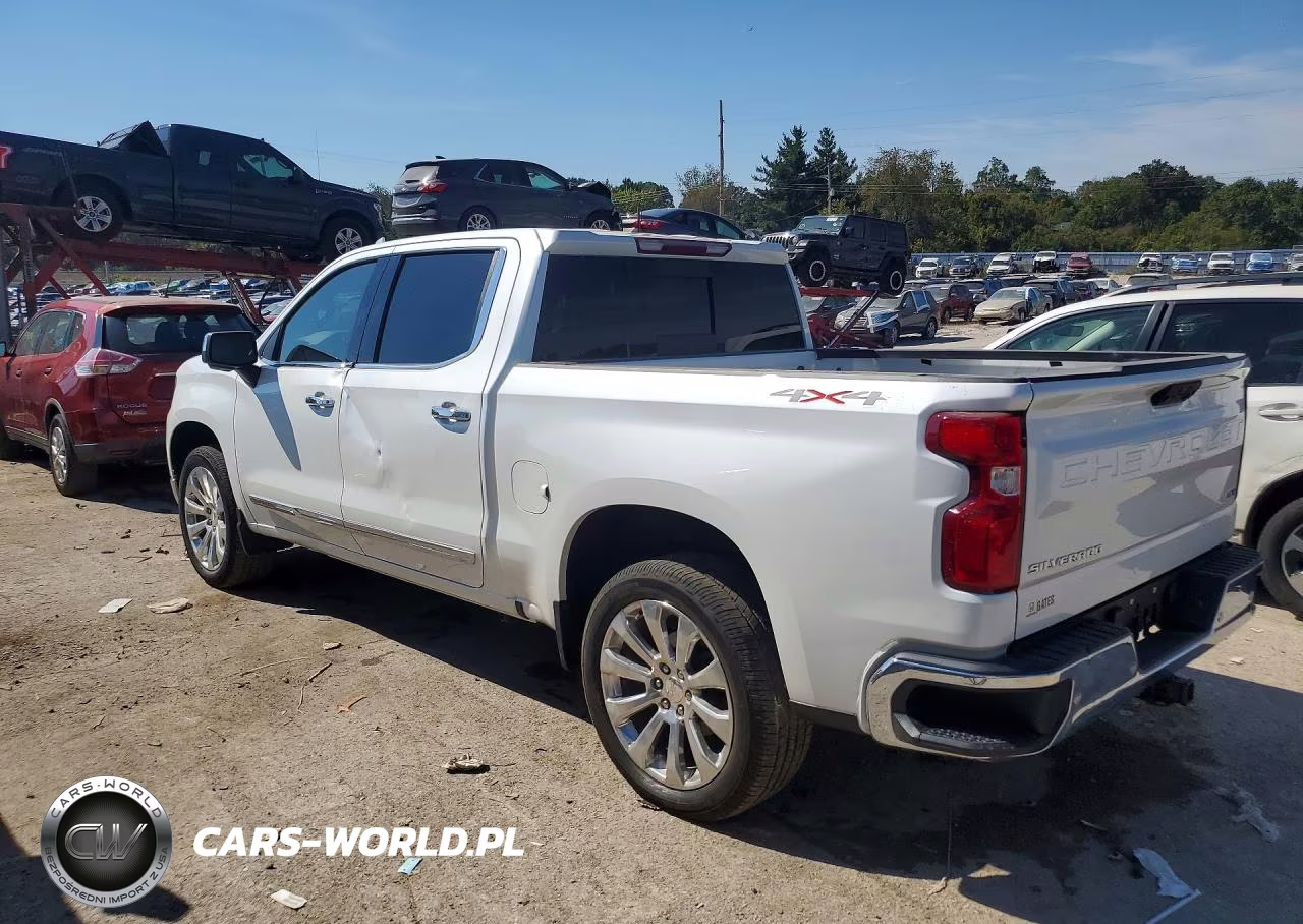 2022 Chevrolet Silverado K1500 Ltz VIN:1GCUDGED4NZ589924 - 2