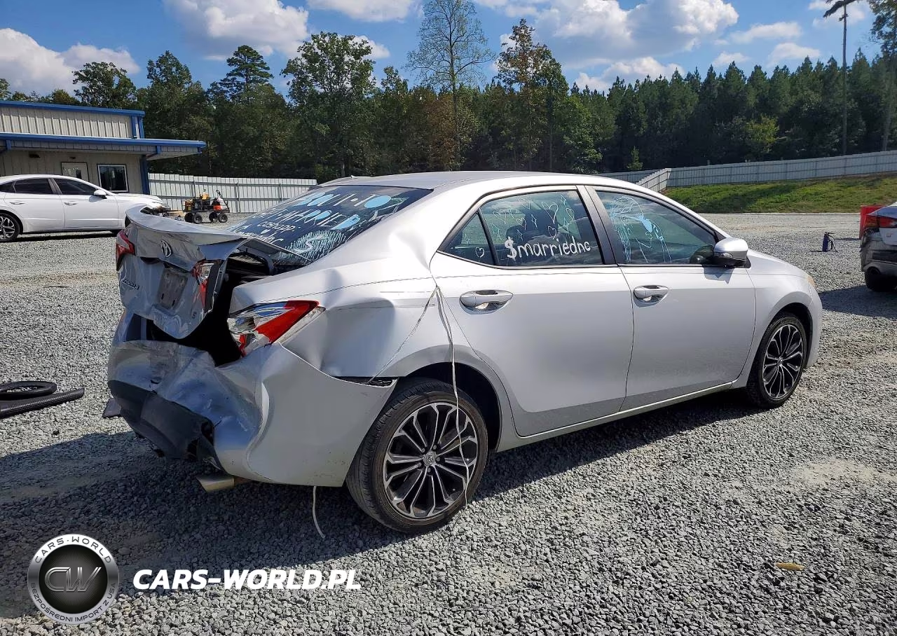 2014 Toyota Corolla S Plus VIN:2T1BURHE4EC064850 - 3