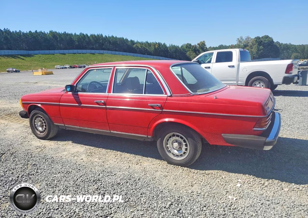 1983 Merz 300-Class VIN:WDBAB33A0DB024182 - 2