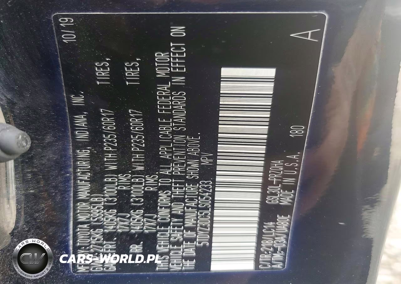 2020 Toyota Sienna Xle 8-Passenger VIN:5TDYZ3DC5LS054233 - 14