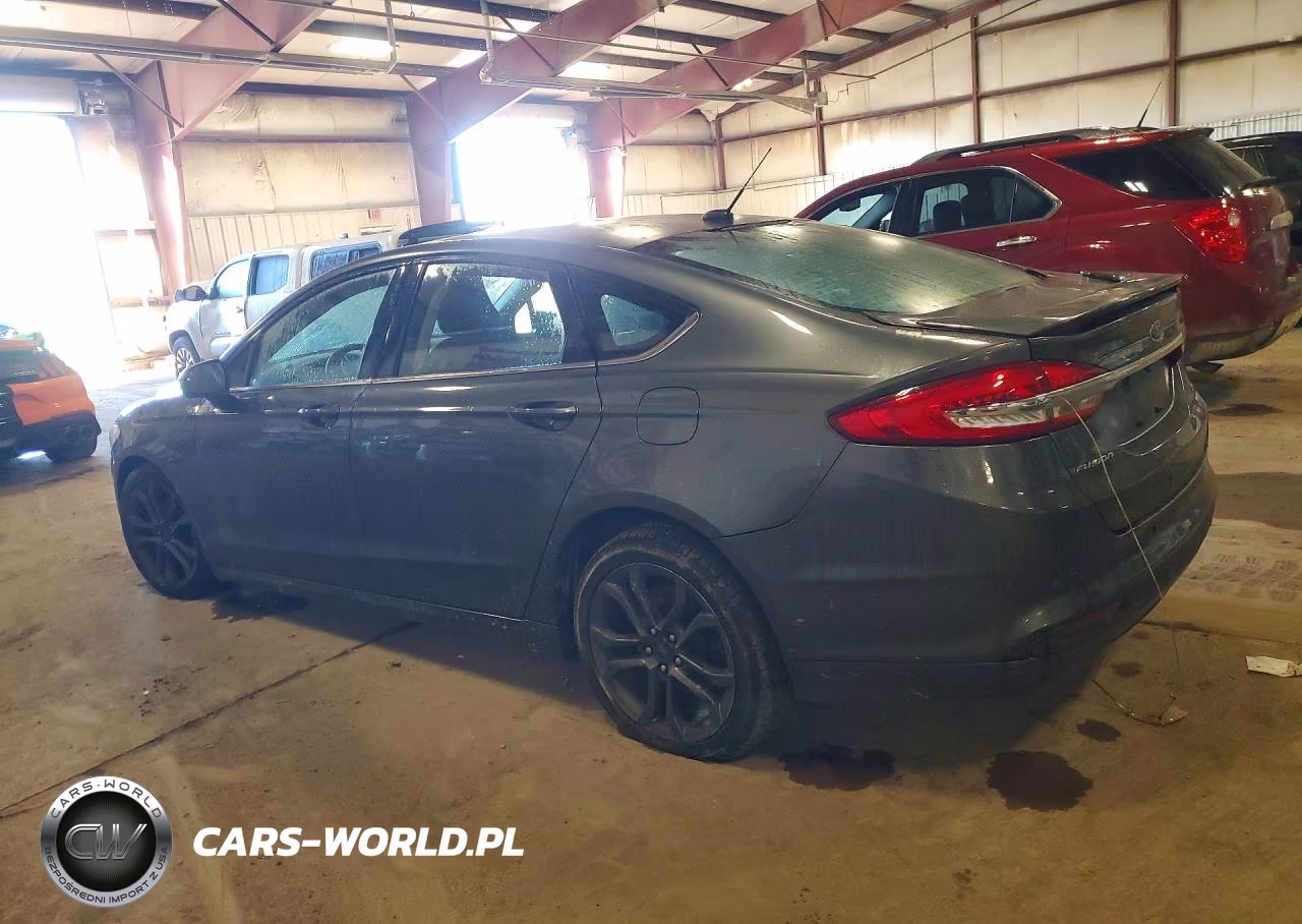 2018 Ford Fusion Se VIN:3FA6P0HD7JR237587 - 2