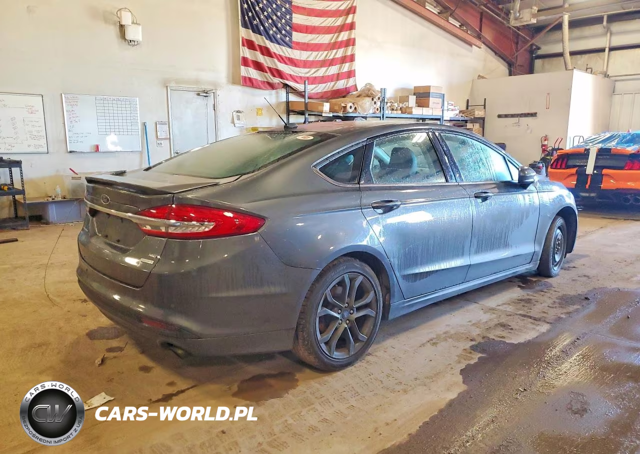 2018 Ford Fusion Se VIN:3FA6P0HD7JR237587 - 3