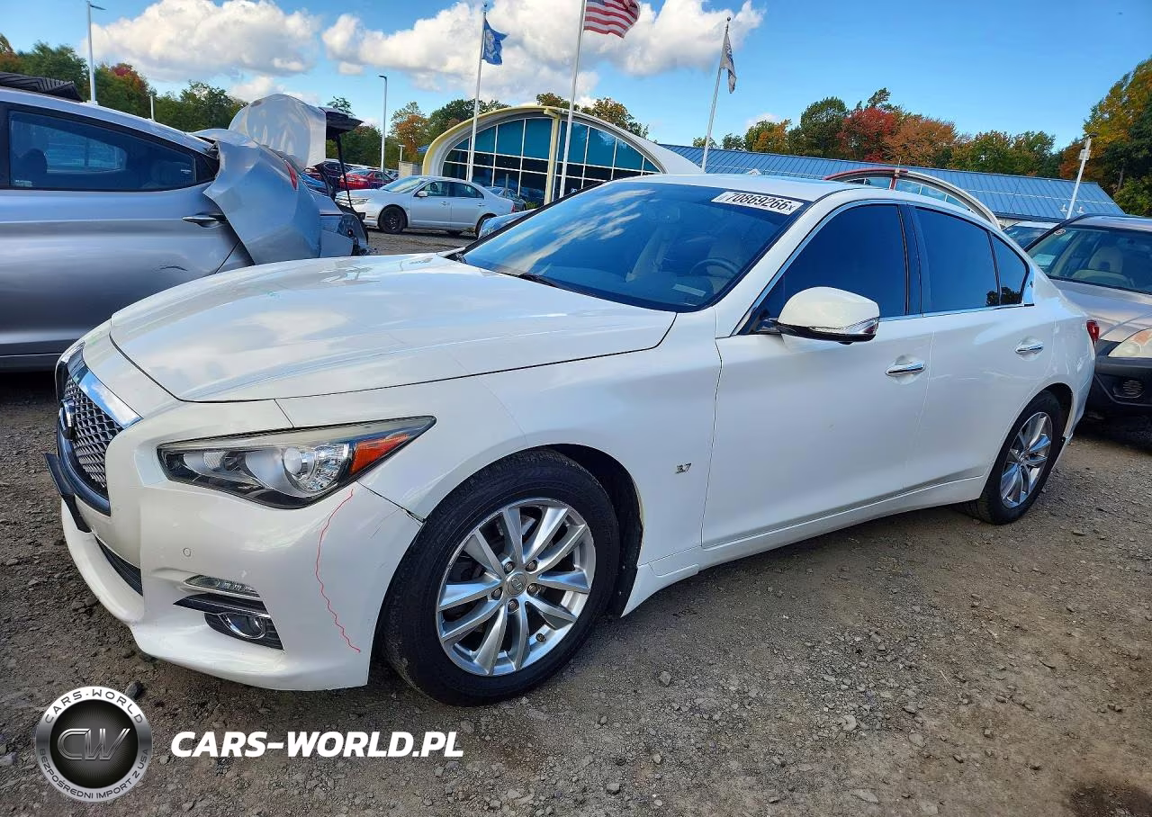2014 Infiniti Q50 Premium VIN:JN1BV7AR4EM704527 - 1