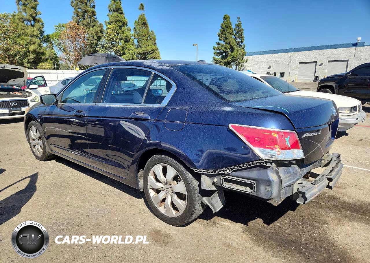 2008 Honda Accord Exl VIN:JHMCP26868C051092 - 2