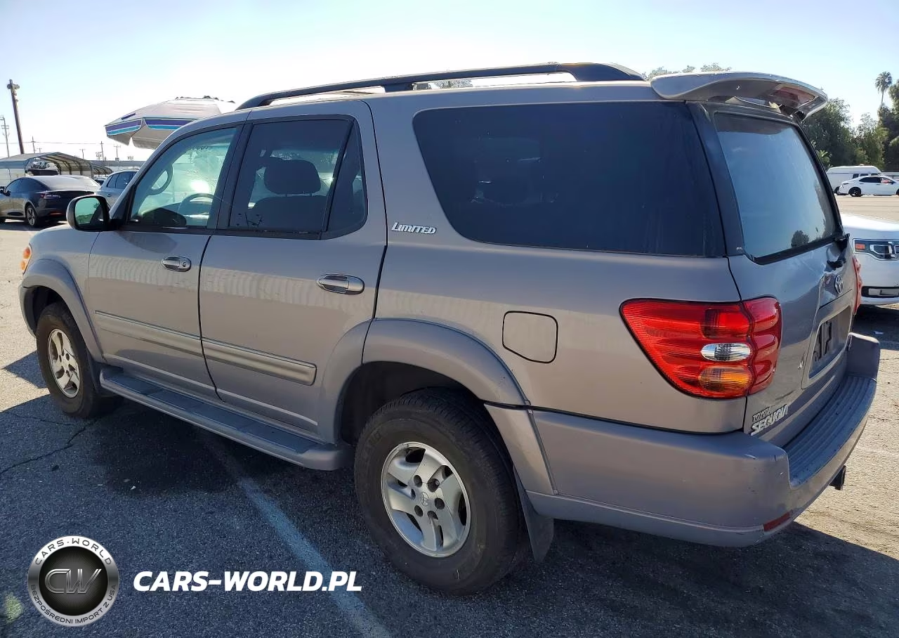 2001 Toyota Sequoia Limited VIN:5TDZT38A81S003708 - 2