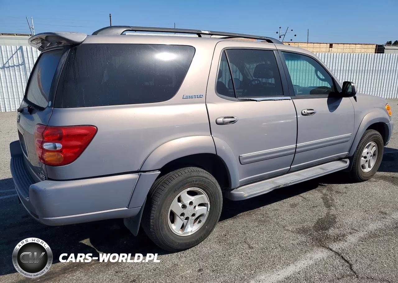 2001 Toyota Sequoia Limited VIN:5TDZT38A81S003708 - 3