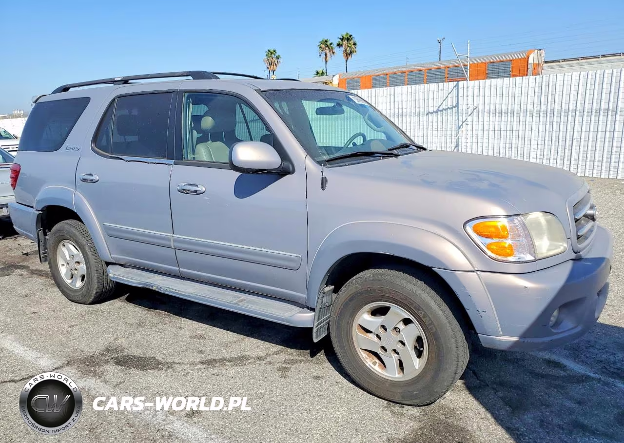 2001 Toyota Sequoia Limited VIN:5TDZT38A81S003708 - 4