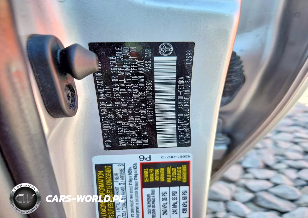 2014 Toyota Camry Le VIN:4T1BF1FK2EU378869 - 12