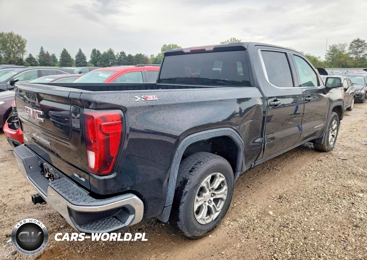 2021 GMC Sierra K1500 Sle VIN:3GTU9BED1MG279183 - 3
