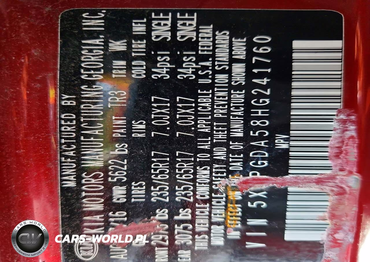 2017 Kia Sorento Lx V6 VIN:5XYPGDA58HG241760 - 13