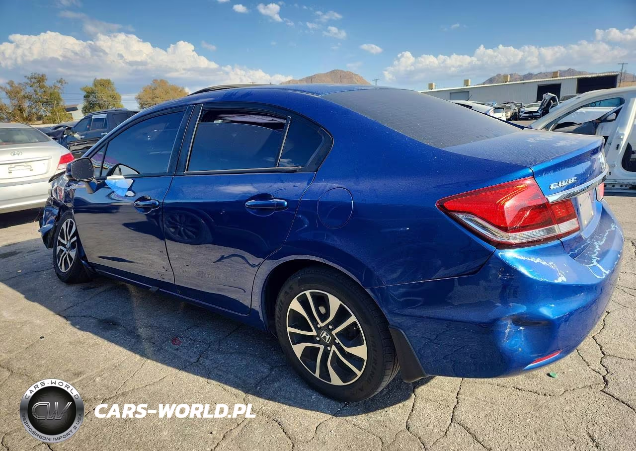2013 Honda Civic Ex VIN:19XFB2F84DE093650 - 2