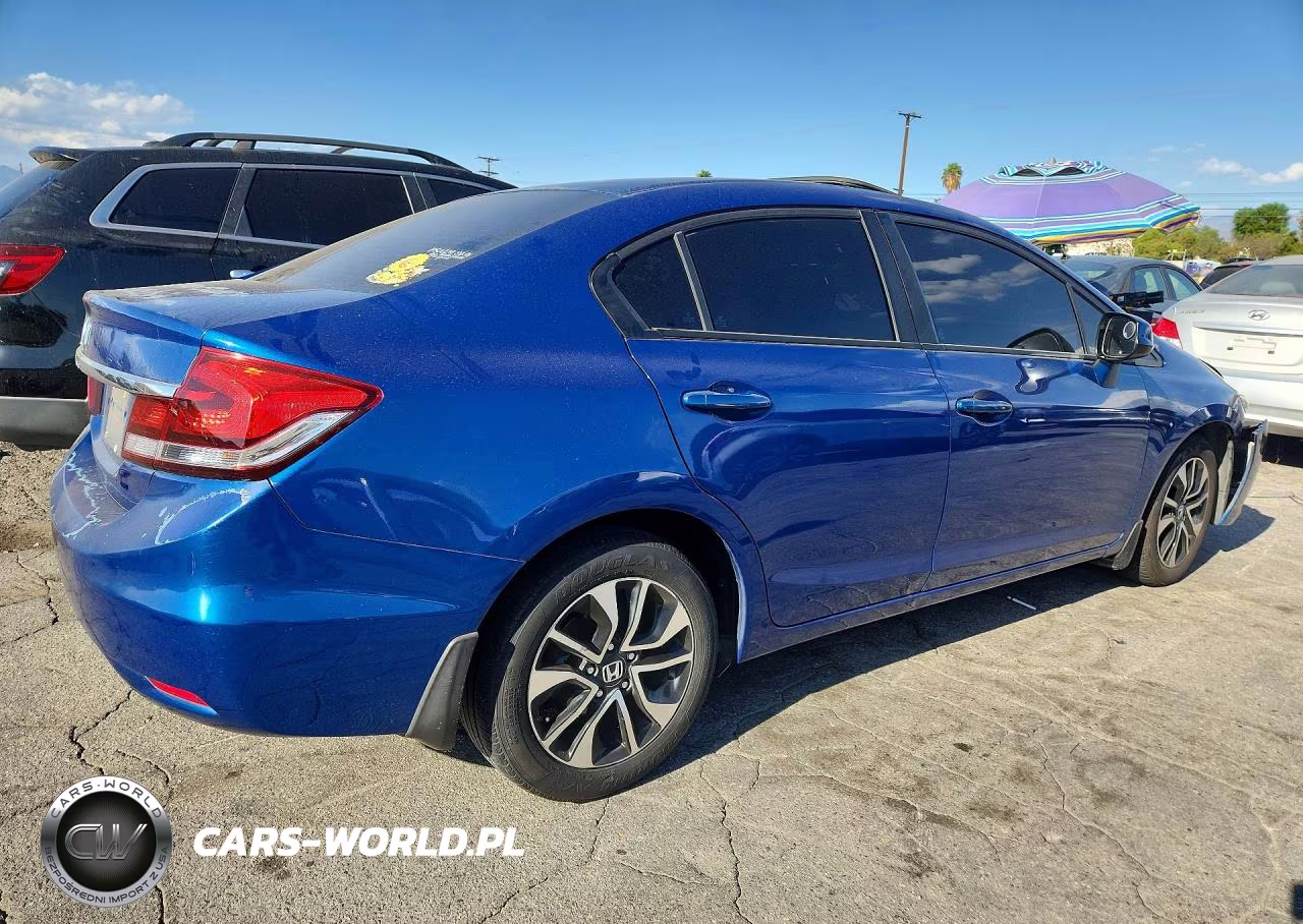 2013 Honda Civic Ex VIN:19XFB2F84DE093650 - 3