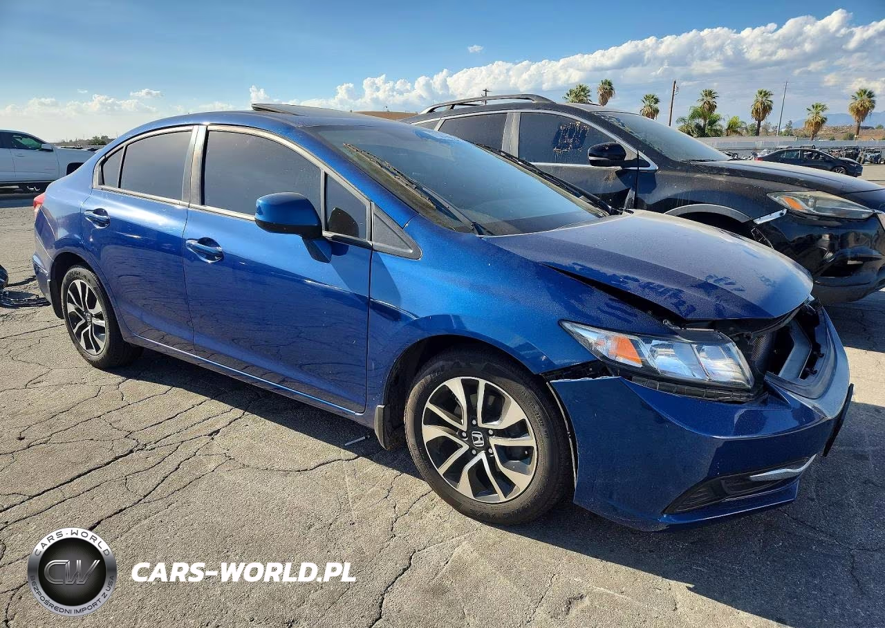 2013 Honda Civic Ex VIN:19XFB2F84DE093650 - 4