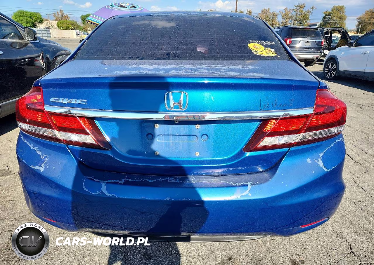 2013 Honda Civic Ex VIN:19XFB2F84DE093650 - 6