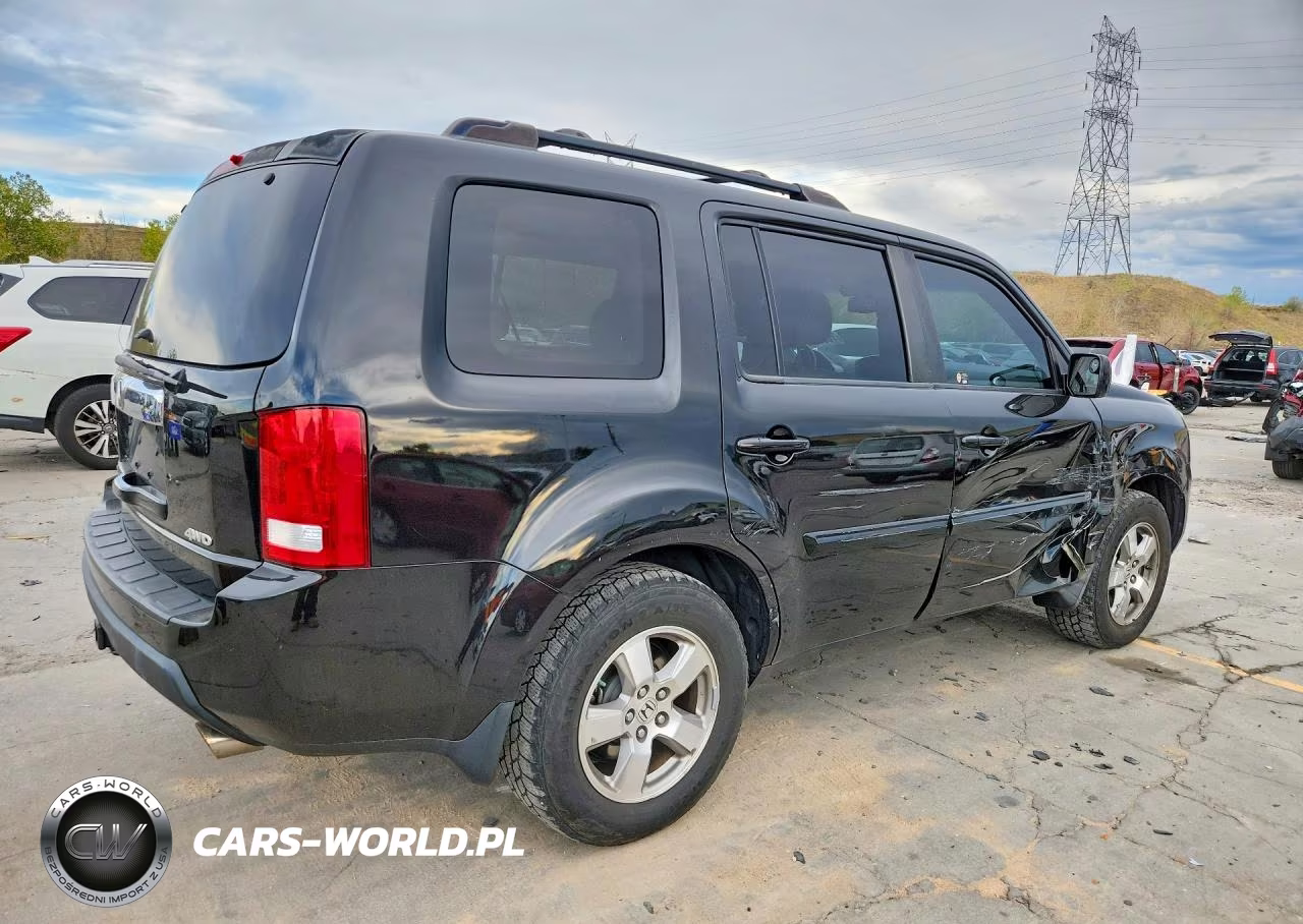 2009 Honda Pilot Exl VIN:5FNYF48689B039368 - 3
