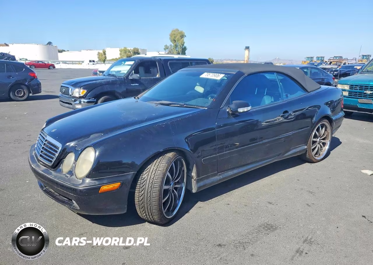 2000 Mercedes-Benz Clk 430 VIN:WDBLK70G5YT034702 - 1