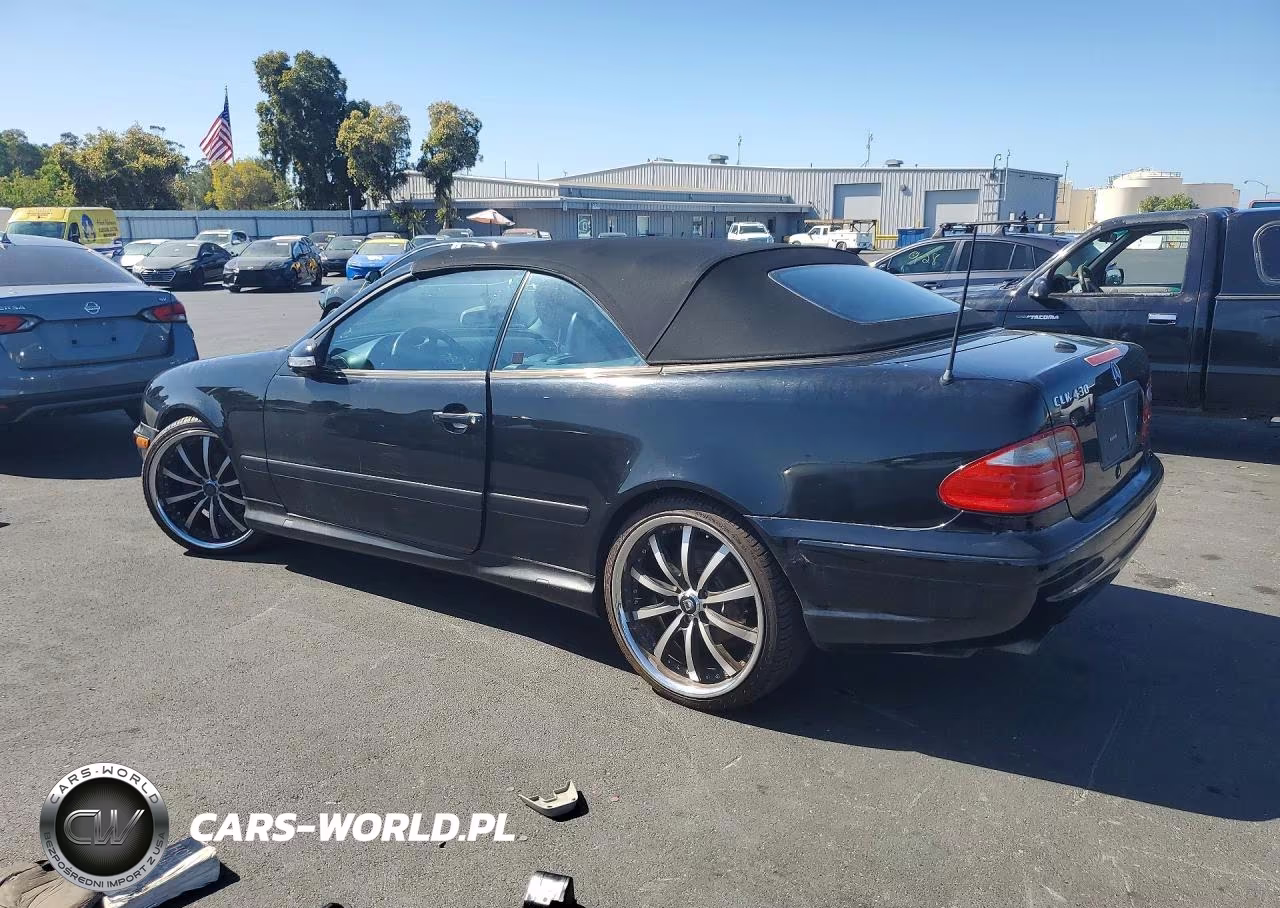 2000 Mercedes-Benz Clk 430 VIN:WDBLK70G5YT034702 - 2