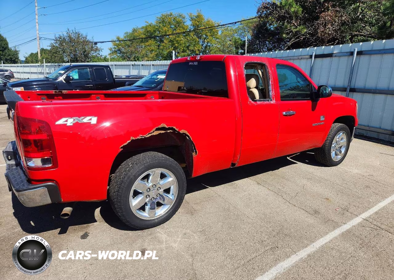 2013 GMC Sierra K1500 Sle VIN:1GTR2VE79DZ194128 - 3
