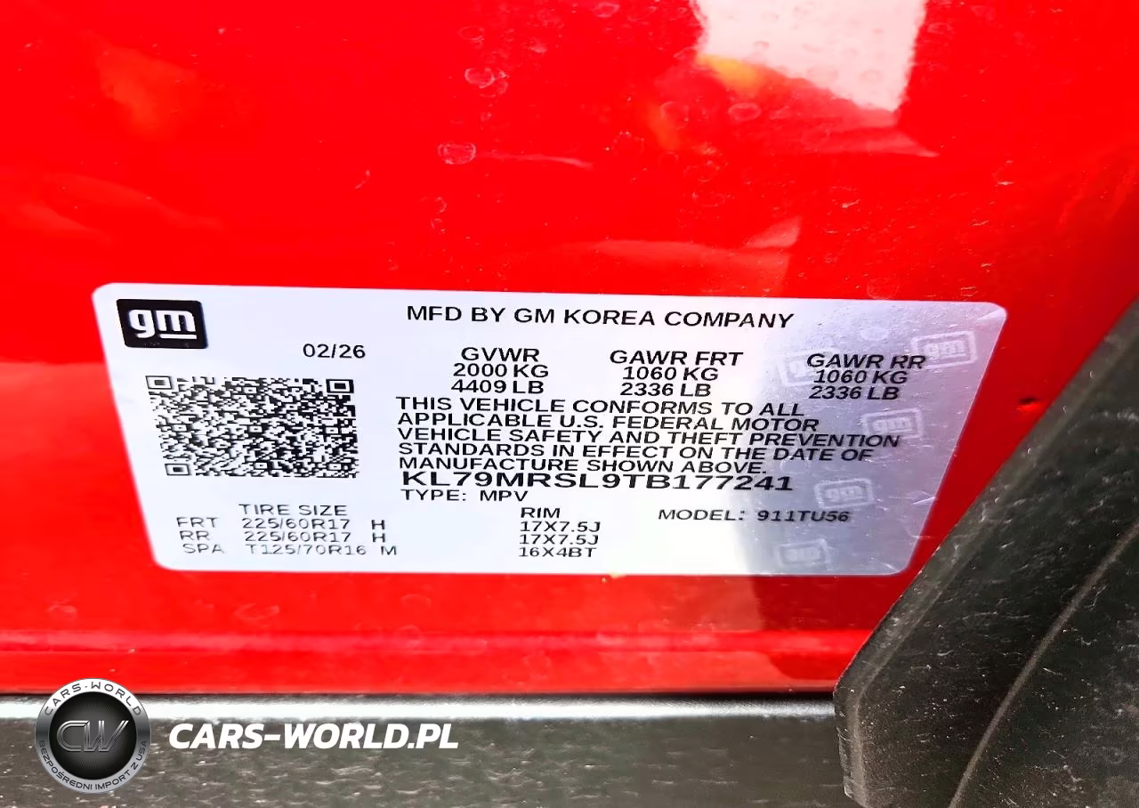2026 Chevrolet Trailblazer Lt VIN:KL79MRSL9TB177241 - 12
