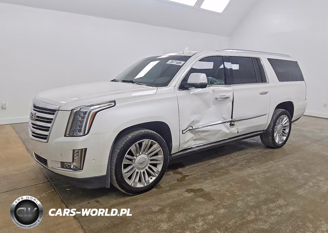 2018 Cadillac Escalade Esv Platinum VIN:1GYS3KKJXJR242478 - 1
